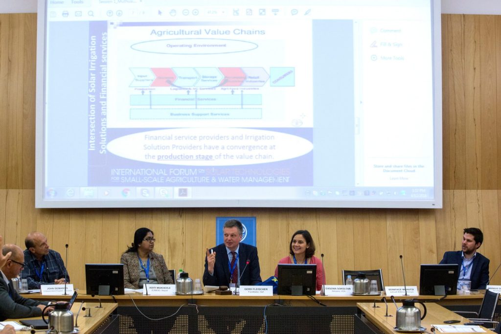 Genia Sokolova at the FAO Panel